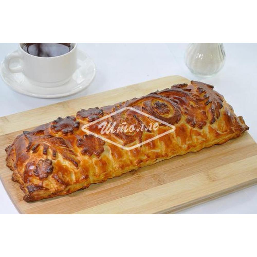 Пирог картофель-печень