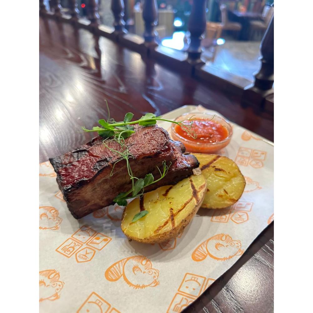 Копчёные свиные рёбра