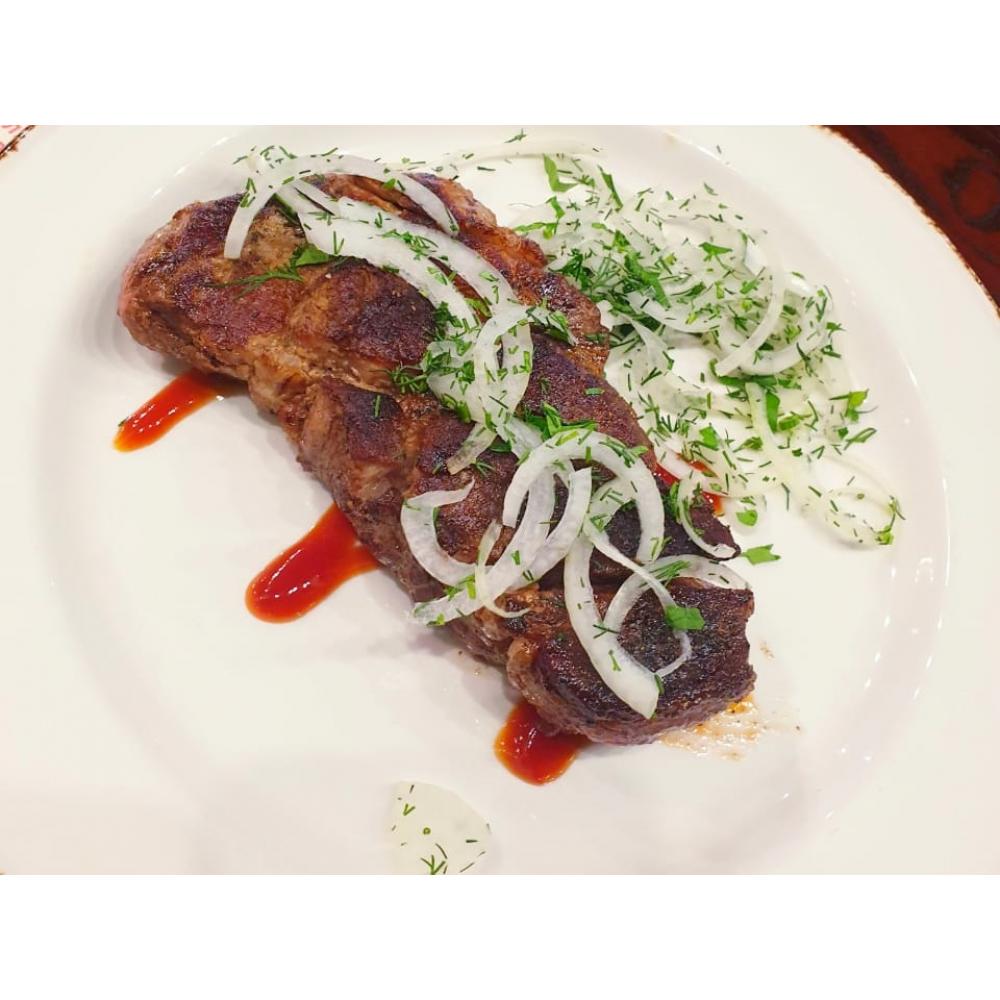 Стейк из свиной шеи