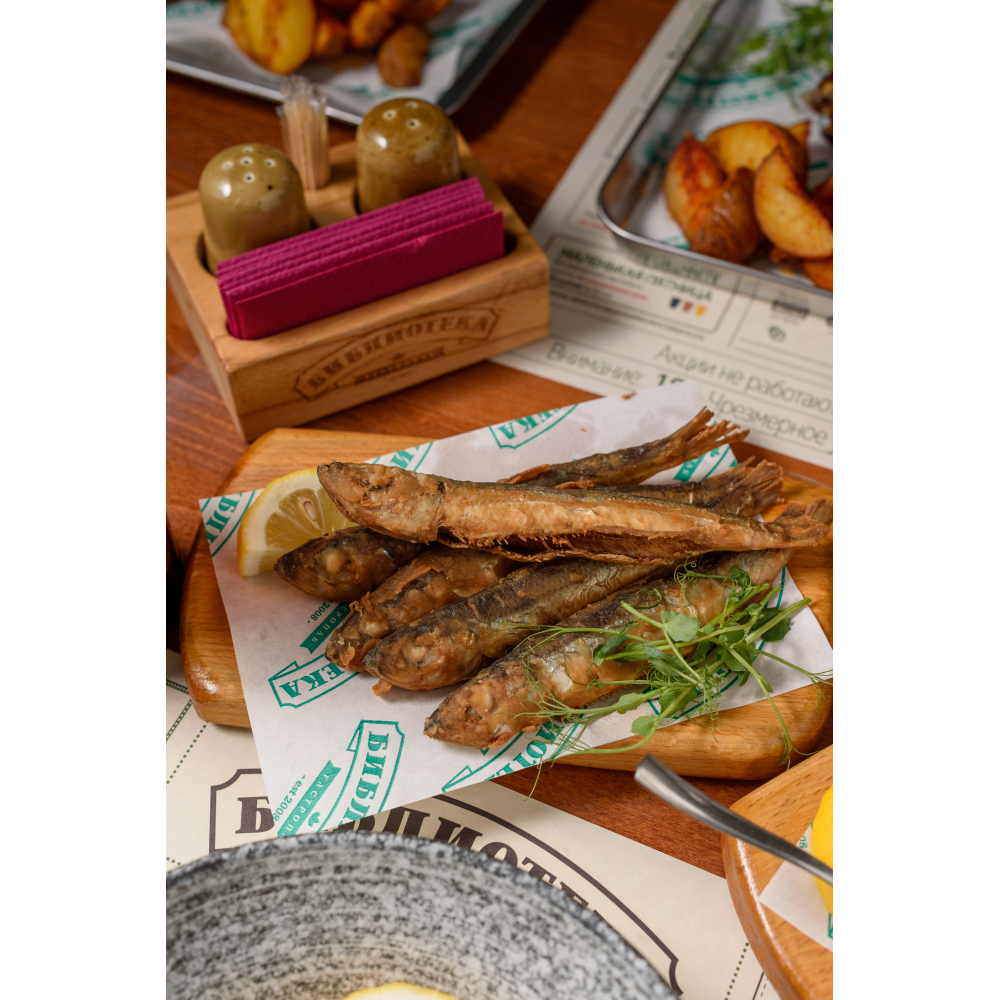 Салака жареная