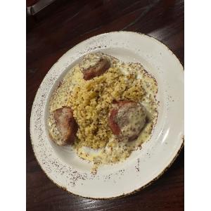 Свиные медальоны в беконе