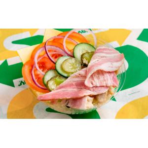 Салат "Курица бекон мелт"